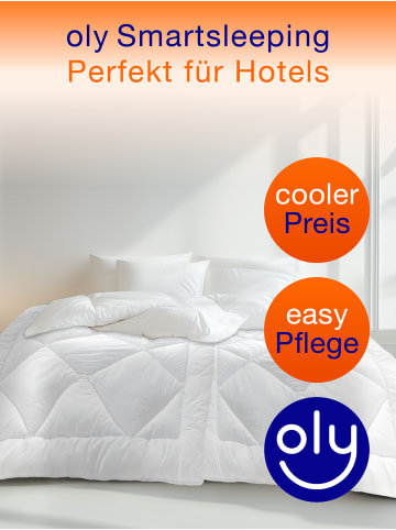 oly HOTEL Hotelbettdecke ''LEICHT'' in Weiß