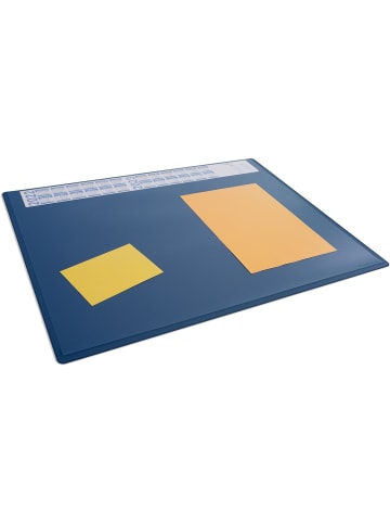 Durable Schreibunterlage PP 65x50cm dunkelblau