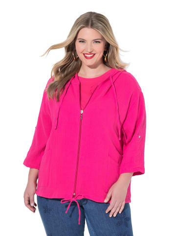 MIAMODA Bluse in hibiskuspink
