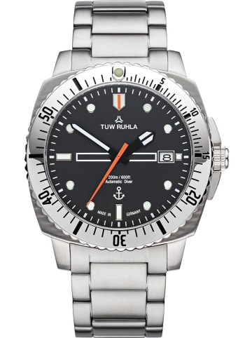 TUW Ruhla Uhr in Schwarz