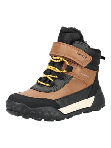 Geox Stiefelette TREKKYUP B ABX in Braun/Schwarz