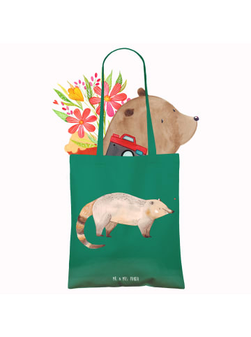 Mr. & Mrs. Panda Uni Tasche Nasenbär ohne Spruch in Mint