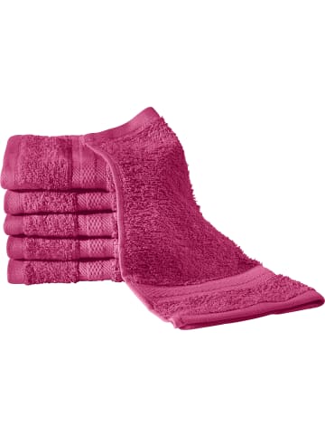 REDBEST Frottier Seiftuch 6er-Pack Chicago in fuchsia