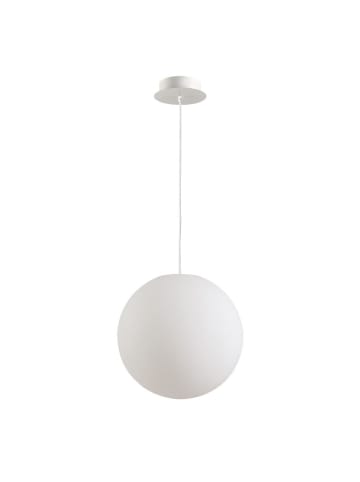 s.LUCE Hänge-Kugellampe Globe für Innen & Außen IP54 in Weiß