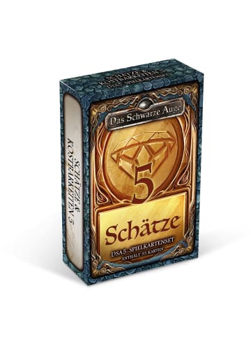 Ulisses Spiel & Medien DSA5 Spielkartenset Schätze & Kostbarkeiten 5