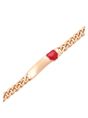 gaya Women Bracelet in Rose Gold Red