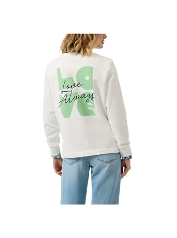 S.OLIVER RED LABEL Sweatshirt in creme