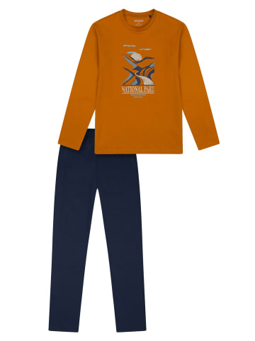 Schiesser Pyjama Nightwear in whisky