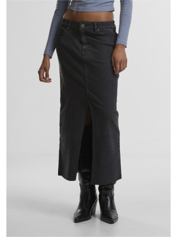 Urban Classics Maxi Skirt in black washed