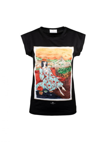 NENETTE T-Shirt DADDY Schwarz
