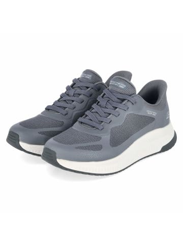 Skechers Slip-Ins Sneaker BOBS SQUAD 4 in grau