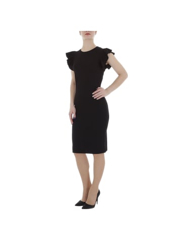 Ital-Design Kleid in Schwarz