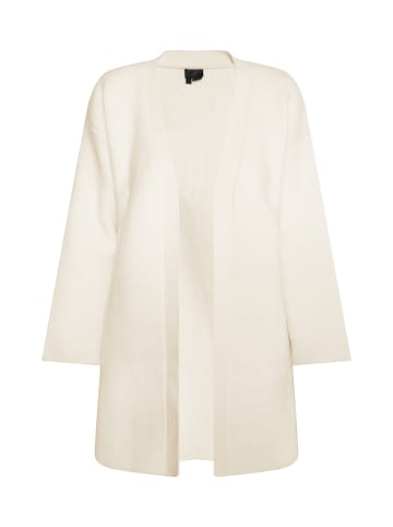 DreiMaster Damen Strickjacke in Wollweiss