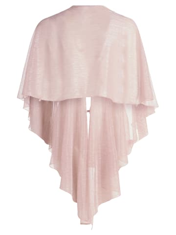 Vera Mont Cape im Glitzer-Look in Rosé/Silver