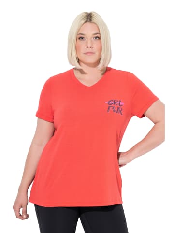 Ulla Popken Shirt in hibiskusrot