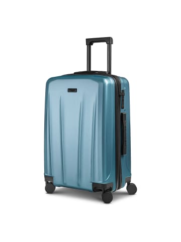 Police New York 4 Rollen Trolley M 62 cm mit Dehnfalte in ice blue