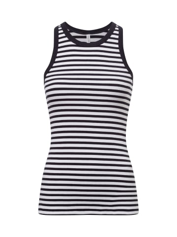 SAMSOE & SAMSOE Top Alexo in marine weiß - 0003