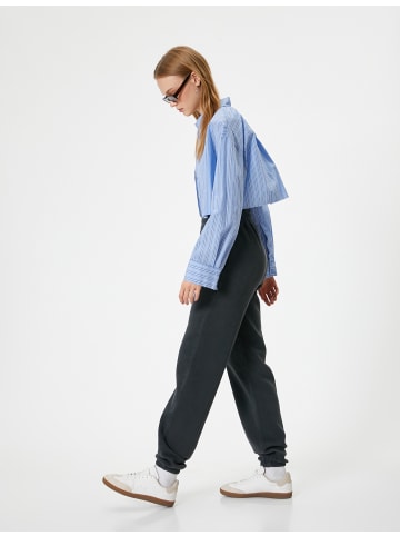 KOTON Sweathose in Anthrazit