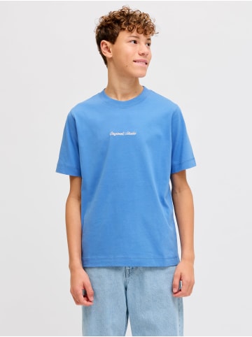 JACK & JONES Junior T-Shirt JORNORREBRO EMB TEE S/S JNR in marina
