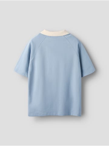 name it Poloshirt in Dusty Blue