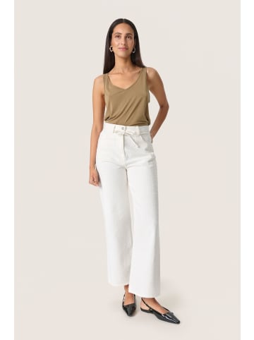 Soaked in Luxury SLVelma Jeans Regular fit in Broken White