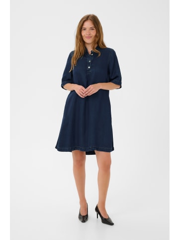 CULTURE Kleid CUilsa A-shape in Dark Blue Wash