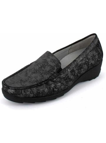 WALDLÄUFER Slipper in schwarz