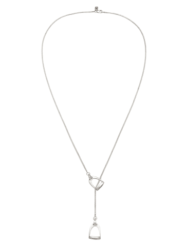 KUZZOI Halskette 925 Sterling Silber in Silber