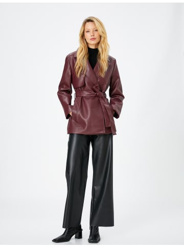 KOTON Trenchcoat in Bordo