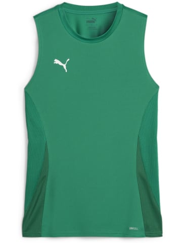 Puma Sportshirt "TeamGoal Sleeveless Jersey Wmns" in Grün