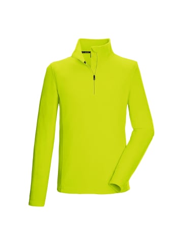 Killtec Fleeceshirt KSW 99 MN FLC SHRT in Neongrün