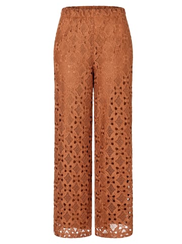 More & More Spitzenhose in clay brown