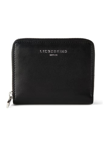 LIEBESKIND BERLIN Cloud II Geldbörse RFID Schutz Leder 12.5 cm in black