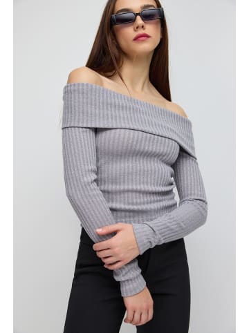 NO MATTER WHAT Blouse in Grau