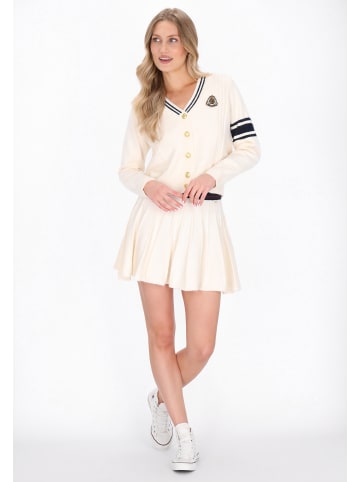 DreiMaster Maritim Cardigan in offwhite navy