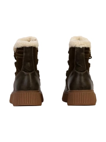 Divine Factory Alénoa-Lederstiefeletten Grün