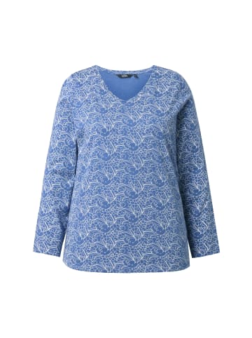 Ulla Popken Shirt in atlantikblau