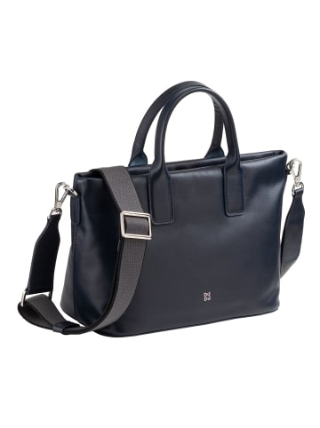 DuDu Jaqueline Handtasche Leder 28 cm in navy