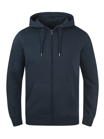 !SOLID Kapuzensweatjacke in blau