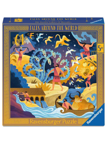 Ravensburger Ravensburger Puzzle 64 Teile Die zwölf Werke des Herkules in bunt