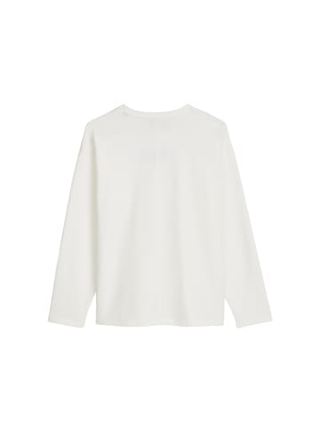 Marc O'Polo TEENS-BOYS Langarm-Shirt in WHITE COTTON