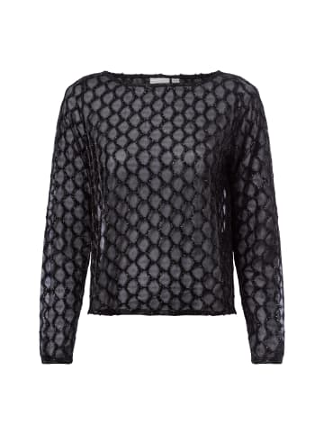 Vila Langarmshirt VIZalma in schwarz