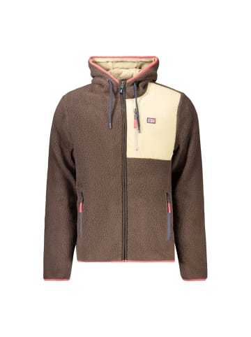 NORWAY 1963 Braun Polyester Herren Sweatshirt