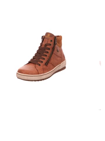 remonte Schnürstiefelette in cognac