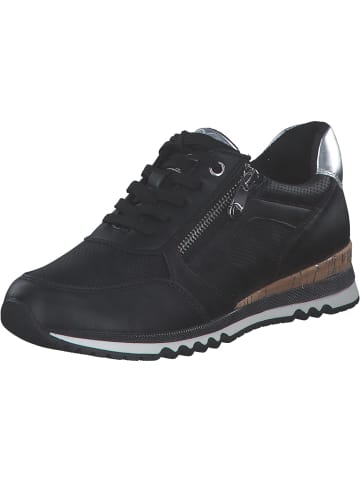 Marco Tozzi Schnürschuhe in BLACK/GUN MTL