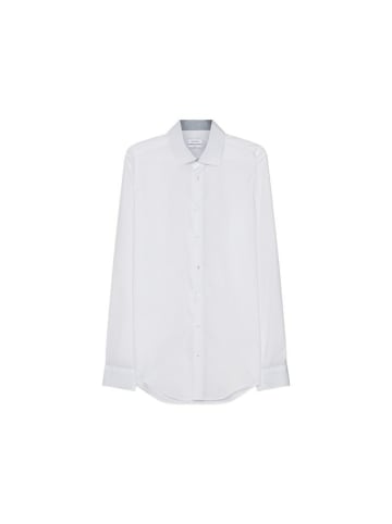 Seidensticker Langarm Business Hemd für Herren in weiß