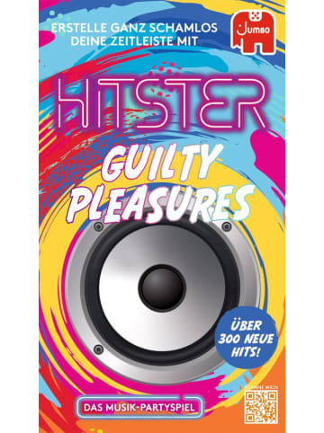 Jumbo Partyspiel Hitster - Guilty Pleasure, ab 16 Jahre