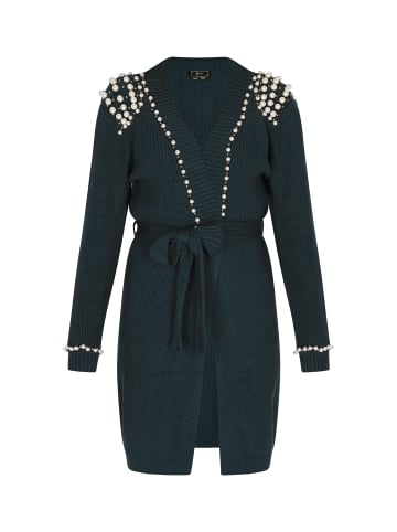 faina Cardigan in Dunkelgrün