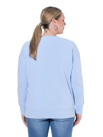 MIAMODA Sweatshirt in quellenblau