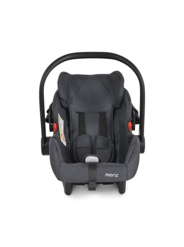 Trio Set mit Isofixbasis (40 - 87cm) in schwarz